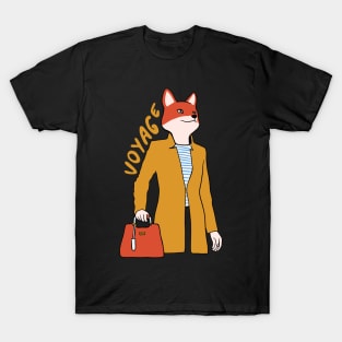 Traveling fox T-Shirt